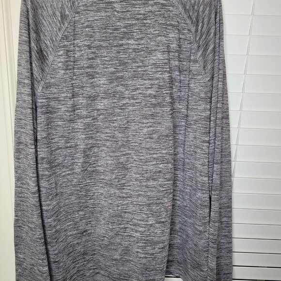 Chaps Golf Mens 1/4 Zip Pullover Gray Heather XXL Polyester NEW Comfort easycare - Picture 2 of 5